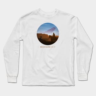 Ocean in the Sky and a Cowboy Long Sleeve T-Shirt